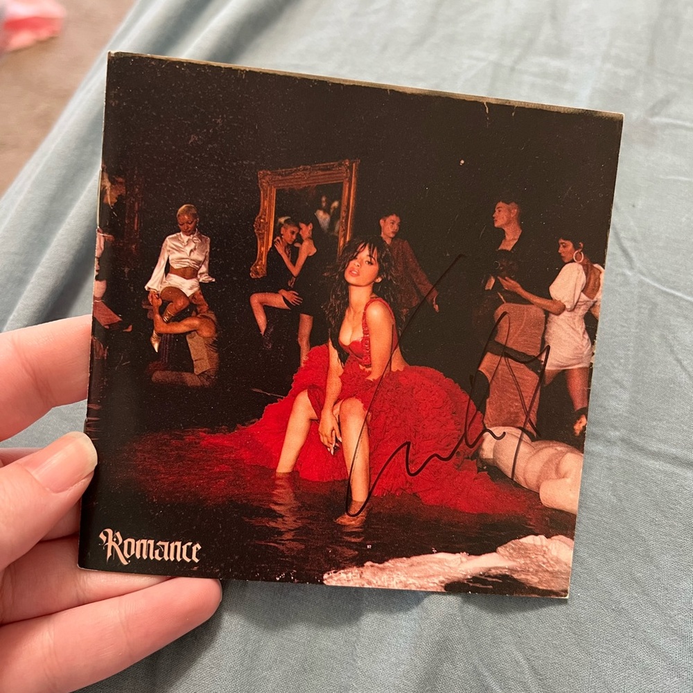Signed Camila Cabello album booklet